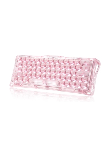 Gravastar Mercury V60 Manyetik Switch Gaming Klavye, Kablolu, İngilizce Q, Crystal Rose