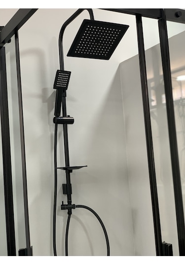 Armour Armatür Siyah Robot Duş Seti