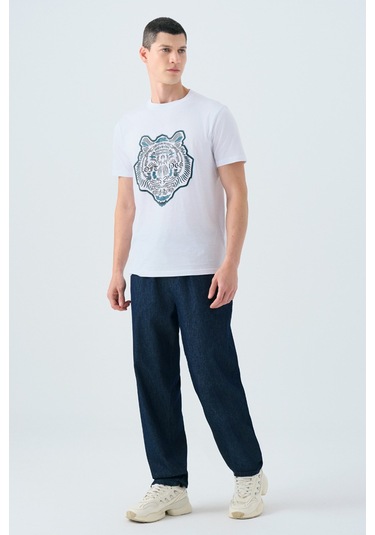 Loft Erkek Tişört Lf2038690 Beyaz