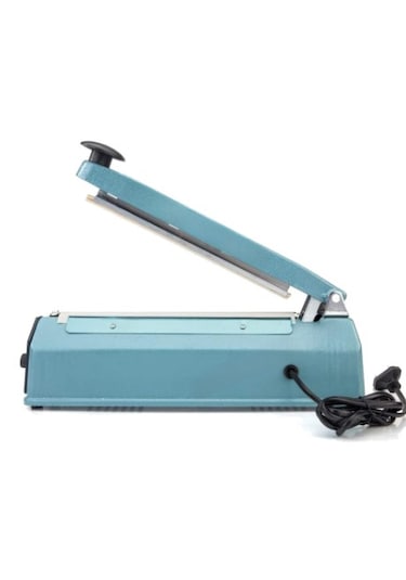 Poşet Ağzı Kapama Yapıştırma Makinesi Metal Gövde 20 Cm