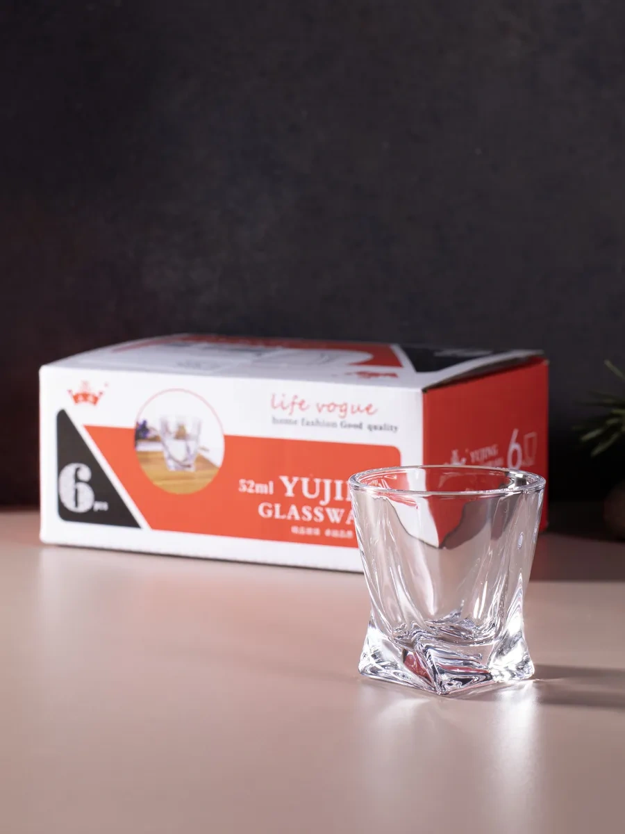 Aura Of Bohemia Votka Ve Likör İçin 6 Adet 50 Ml Bardak 313704024