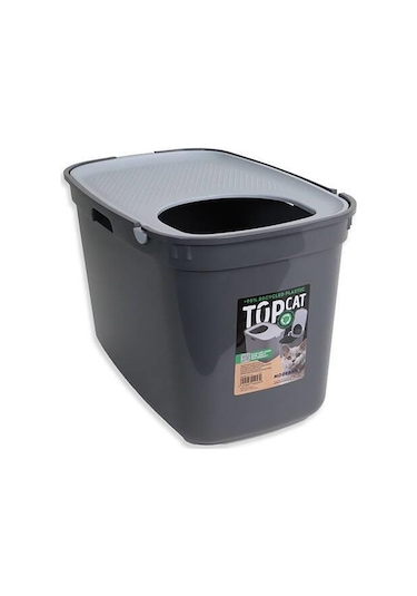 Moderna Top Cat Kedi Tuvaleti Gri/koyu Gri 59 Cm