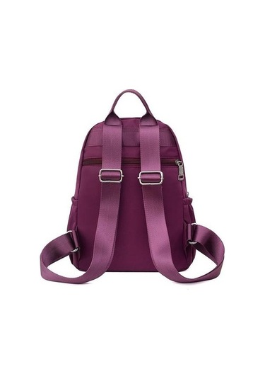 Seyahat Kadın Sırt Çantası Rahat Su Geçirmez Gençlik Bayan Çantası Kadın Büyük Kapasiteli Kadın Omuz Çantaları Red Sırt Çantası Sırt Çantaları 9a6apy Mor