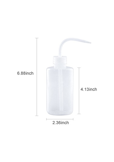 Qingmipy 250ml Şeffaf Ölçülü Uçlu Sulama Kuşağı - İç Mekan Bitkileri İçin Hassas Su Verme, Ev/ofis Kullanıma Uygun 3'lü Set