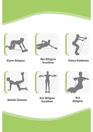 Karın Ve Vücut Egzersiz Aleti Mekik, Şınav Ve Plank İçin Çok Fonksiyonlu Spor Aleti