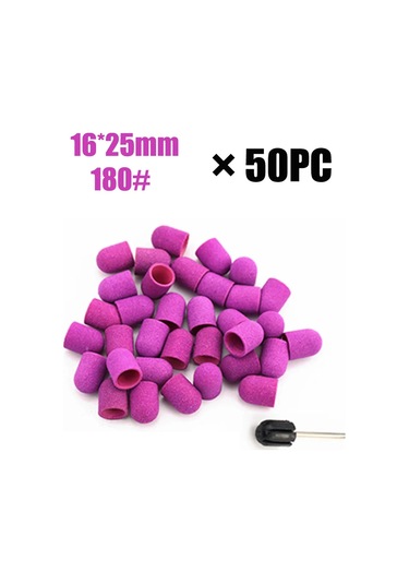 50 Adet Pedikür Bakımı Siyah Zımpara Kapakları Mandrel Pedikür Manikür Ölü Deri Kaldırmak Parlatma Ayak Bakımı Temiz Tırnak Eti Aksesuarları Safir