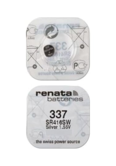 Renata 337 SR416SW 1.55V Saat Pili 10'lu