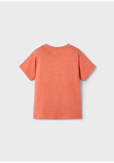 Mayoral Kabartmalı Erkek Çocuk T-shirt 3042m Turuncu