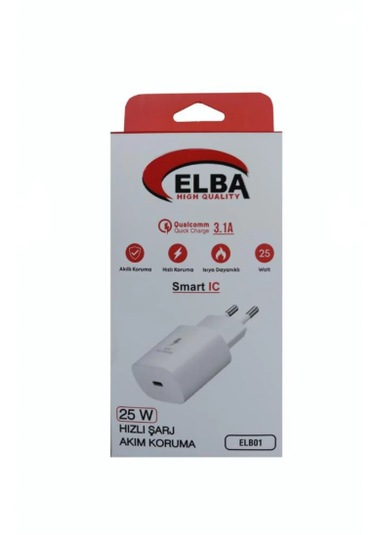 Elba Elb42 Lıghtıng Beyaz 25w Sarj Aletı