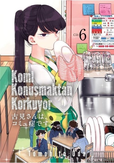 Komi Konuşmaktan Korkuyor Cilt 6 / Tomohito Oda