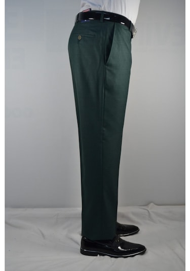 Kılasık Battal Fılafıl Kumaş Pantolon Yesil