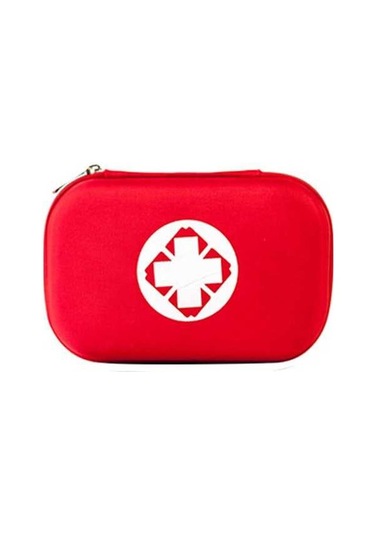 Wondernest 43'ü 1 Arada Eva Taşınabilir Araba Ev Kamp Acil Durum Hayatta Kalma Kiti Kırmızı