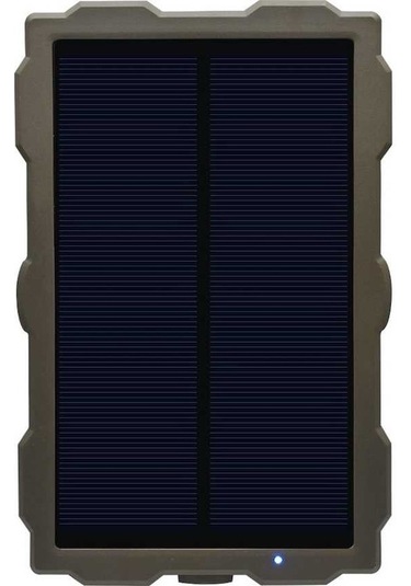 Pazly Avcılık Kamerası S15, Güneş Paneli Şarj, Dış Mekan Güneş Enerjisi, Şarj Edilebilir Siyah