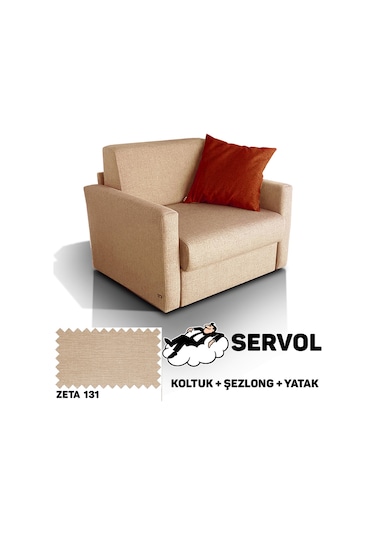 Servol Tekli Yataklı Koltuk - Zeta 131