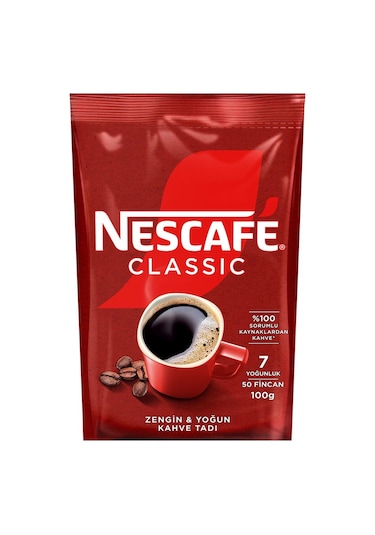 Nescafe Classic Hazır Kahve 100 G