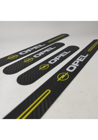 Opel Astra H Uyumlu Carbon Kapı Eşiği + Ayna Yağmur Koruyucu (552943821)