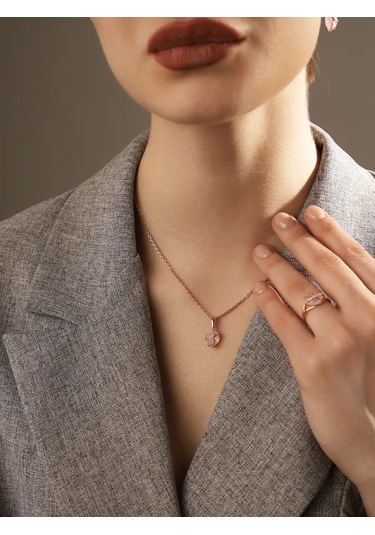 Serebranyj Dom Gümüş Altın Kaplama Kuvars Yüzük 9888263 Altın