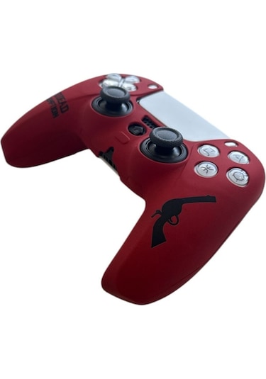 Ps5 Dualsense Koruyucu Silikon Kılıf God Of War Kırmızı