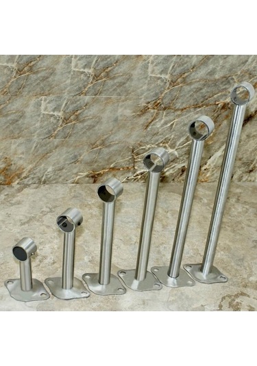 Trendooze Homyl 2x Paslanmaz Çelik Gardırop Kolu Braketi, 150mm, Modern Tasarım