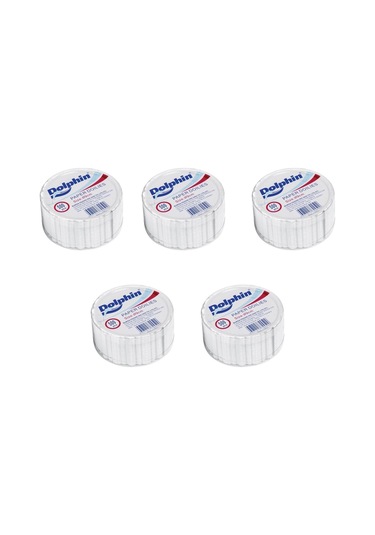 Dolphin Dantel Görünümlü Kağıt Bardak Altlığı - Çay Bardağı Kağıt Altlığı - 5 Adet 500'lü Paket Beyaz