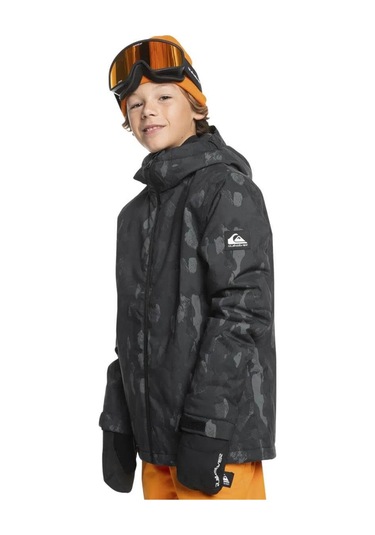 Quiksilver Mission Printed Youth Jk Çocuk Snowboard Ceketi Çok Renkli