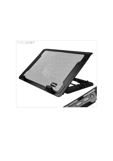 Frisby Fnc 37St 13 17 Abs Plastik Siyah Notebook Soğutucu Ayarlı