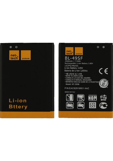 Teknonet Lg G4 Beat Uyumlu 2000 Mah Batarya