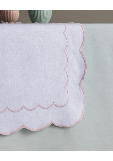 Orel Nakışlı Runner - Beyaz/pudra 8684427281192 Beyaz