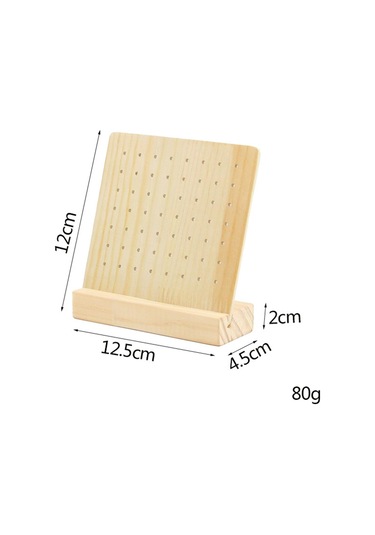 Homyl Takı Rafı Ekranı Gösterisi Için Kompakt 28-çift-delik 28 Çift Delik