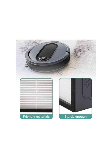 Yaleker Irobot Roomba I-j-e Serisi İ7,i3,i6,i8,e5,e6,e7 İçin 9 Adet Hepa Filtre Seti - Yüksek Verimli Toz Ve Saç Tutma - Süpürge Performansını Korur