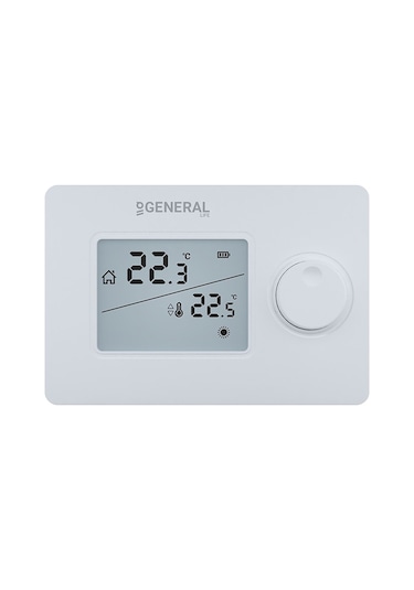 General HT250 RF Kablosuz Oda Termostatı Beyaz