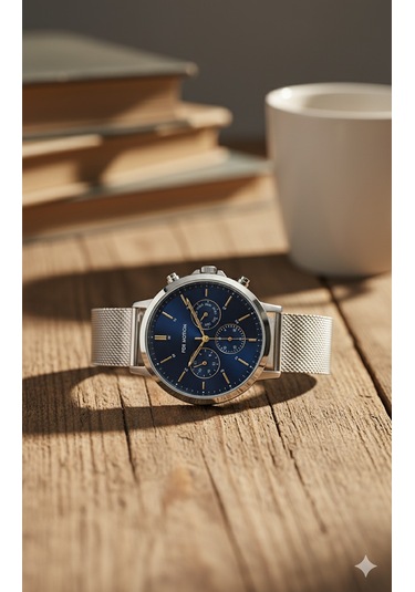 For Motion Erkek Kol Saati Gümüş Renk, Mavi Kadran - Fm.13507fh.01, 2 Yıl Garantili Gümüş For Motion Erkek Kol Saati Gümüş Renk, Mavi Kadran - Fm.13507fh.01, 2 Yıl Garantili Gümüş