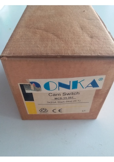 ONKA 3X25AMPER KİLİTLİ PAKO ŞALTER