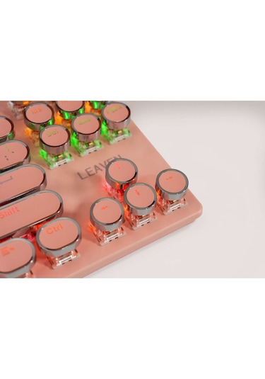 K550 Red Switch Mekanik Oyuncu Klavyesi-hot-swap-rainbow Rgb-3 Adet Yedek Switch