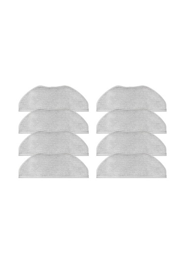 Unimarket X-plorer Serie 95 Rg7975wh Rg7987wh Robotik Elektrikli Süpürge Yedek Için 8 Adet Paspas Bezi Süpürge Yedek Parçaları