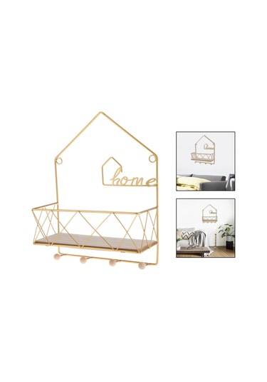 Suntek Demir Yüzer Raflar Mutfak Banyo Duvara Monte 36x28x12cm