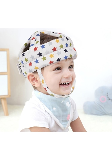 Ayarlanabilir Bebek Çocuk Baş Kafa Koruma Güvenlik Kaskı - Bebek6