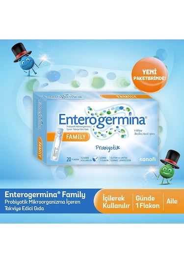 Enterogermina Family 5 ML 20 Flakon 2'li
