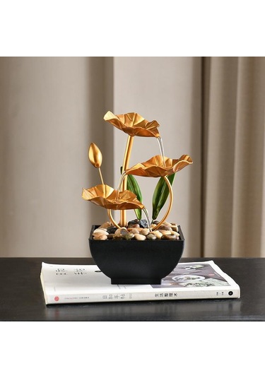 Lemestar Ev Ve Ofis Dekorasyonu İçin Unik Demir Tasarımlı Su景 Aksesuarı - Kolay Kurulum, Creative Zenginleştirici Hediyelik Öğe