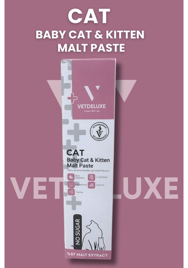 Vetdeluxe Babycat Kitten Malte Tüy Yumağı Önleyici Yavru Hamile ve Emziren 100 G