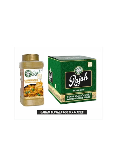Paprika Spices Rajah Garam Masala 6 x 600 G