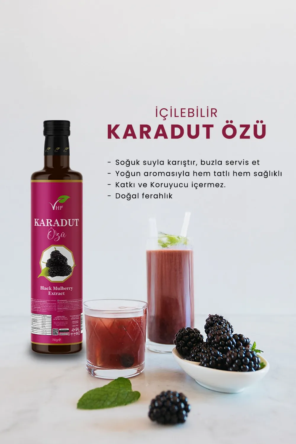 Vhp Karadut Özü 700 Ml