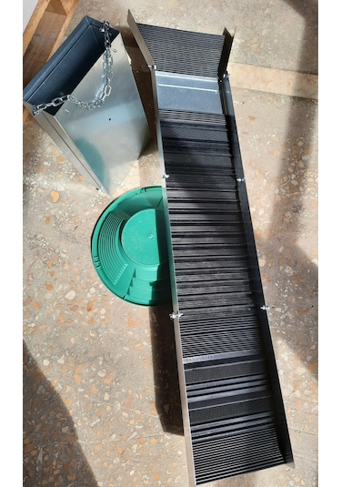 Pro max katlanır savak derede altın arama yıkama ve yakalama sava