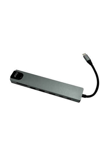 Inca Itpc-7 8'li Usb Tip-c Aliminyum Hub