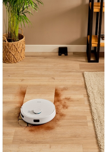 Homend Alex Laser 1291H Moplu ve Haritalamalı Akıllı 5 Kpa Robot Süpürge Beyaz