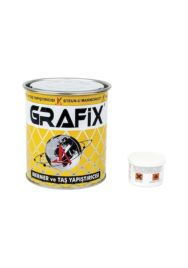 Grafix G12 Mermer Ve Taş Yapıştırıcı Bej Renk 1.2 Kg
