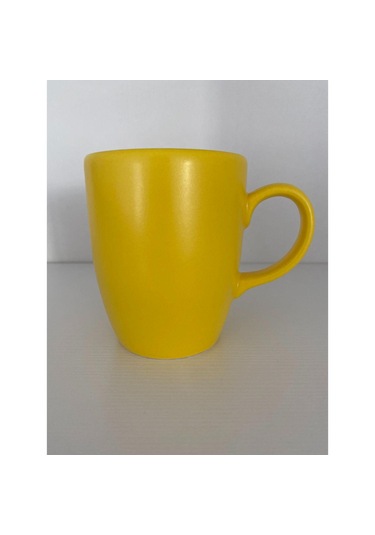 Diyeti Unutma Kupa Bardak Sarı Renk Çok Renkli