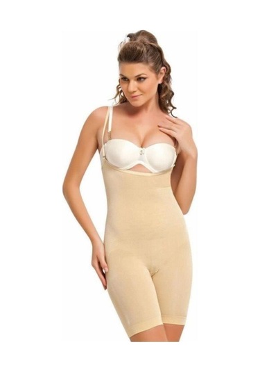 Kadın Siyah Bodylife Korse 2480 Ten