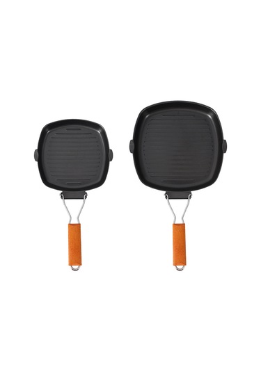 Geeksen Açık Hava Izgara Tavası Küçük Çok Renkli