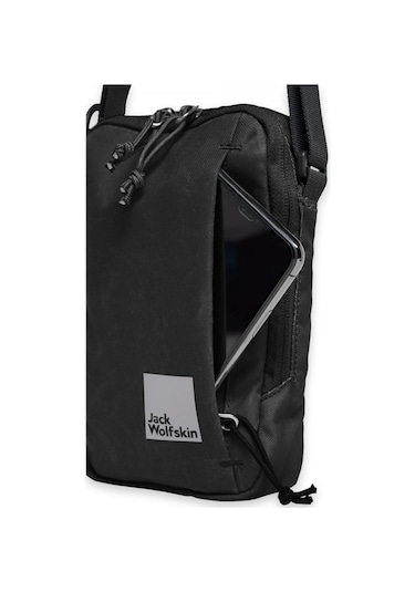 Jack Wolfskin 8007821 20x12x3 Konya Bag Siyah Unisex Çanta 001